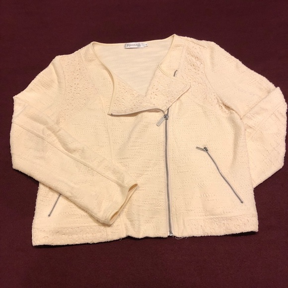 Ricki’s revolution cream moto jacket - Picture 2 of 7